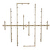 Warming Trends U420 420K BTU Square CROSSFIRE Brass Burner Kit