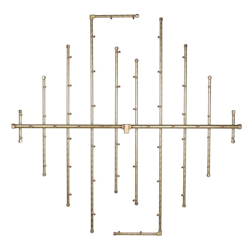 Warming Trends U560 560K BTU Square CROSSFIRE Brass Burner Kit
