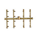Warming Trends UDT160 160K BTU Double Tree-Style CROSSFIRE Brass Burner Kit