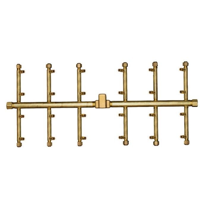 Warming Trends UDT240 240K BTU Double Tree-Style CROSSFIRE Brass Burner Kit