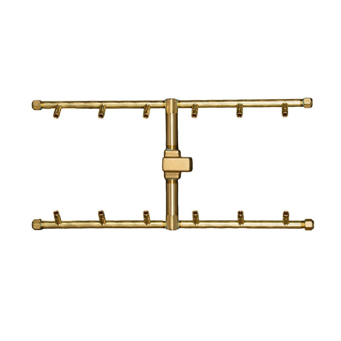 Warming Trends UH120 120K BTU H-Style CROSSFIRE Brass Burner Kit