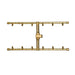 Warming Trends UH120 120K BTU H-Style CROSSFIRE Brass Burner Kit