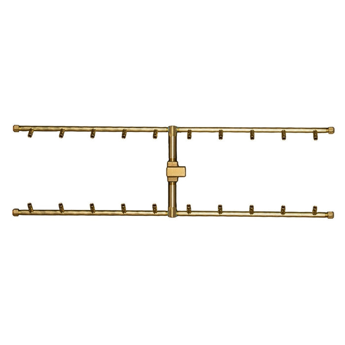 Warming Trends UH200 200K BTU H-Style CROSSFIRE Brass Burner Kit