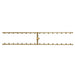 Warming Trends UH340 340K BTU H-Style CROSSFIRE Brass Burner Kit