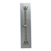 Warming Trends UL110 110K BTU Linear CROSSFIRE Brass Burner Kit with Plate Fitted