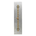 Warming Trends UL130 130K BTU Linear CROSSFIRE Brass Burner Kit with Plate Fitted