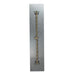 Warming Trends UL150 150K BTU Linear CROSSFIRE Brass Burner Kit with Plate Fitted