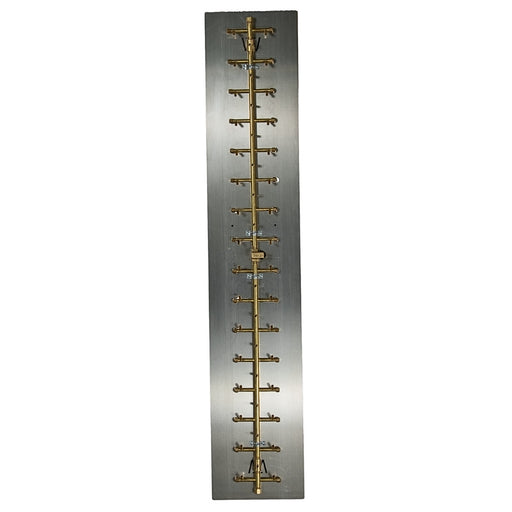 Warming Trends UT470 470K BTU Tree-Style CROSSFIRE Brass Burner Kit with Plate Fitted