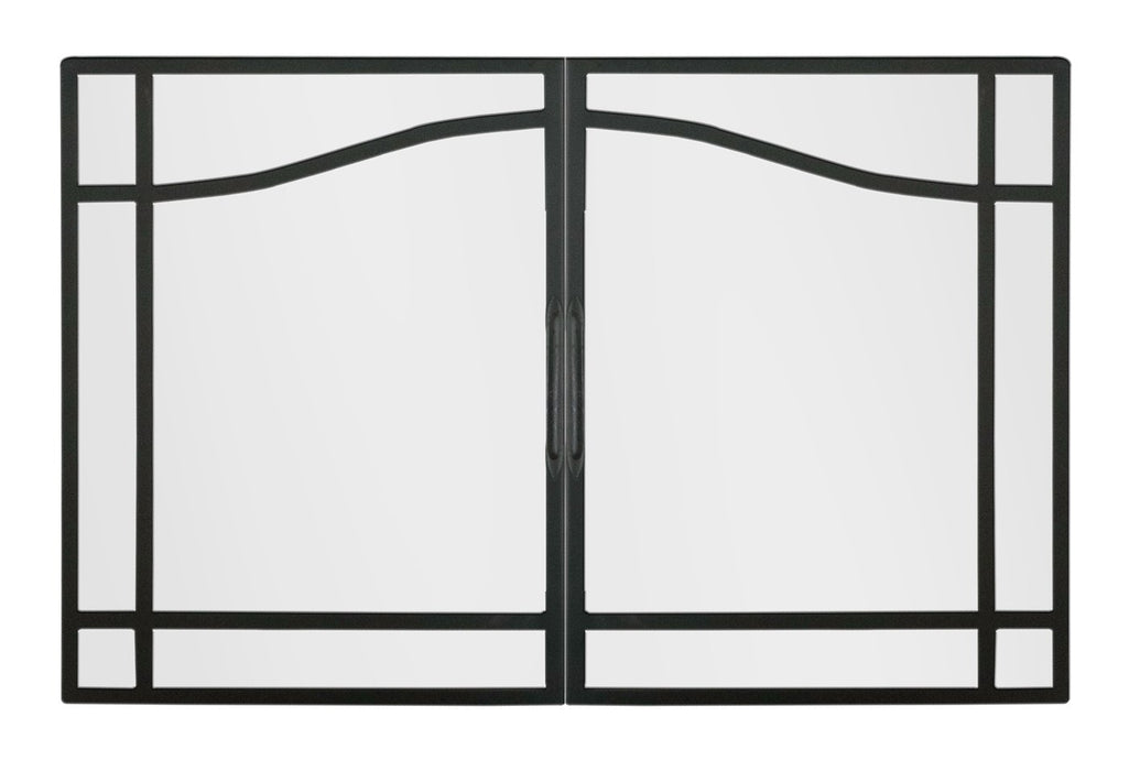 Glass Swing Door Kit for Dimplex Deluxe 33" Built-in Electric Firebox